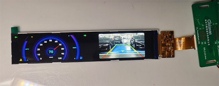 6.9寸长条形全彩lcd液晶显示屏