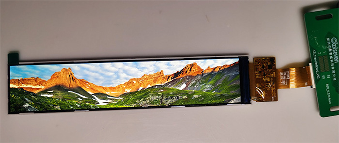 6.9寸长条形全彩lcd液晶显示屏500高亮