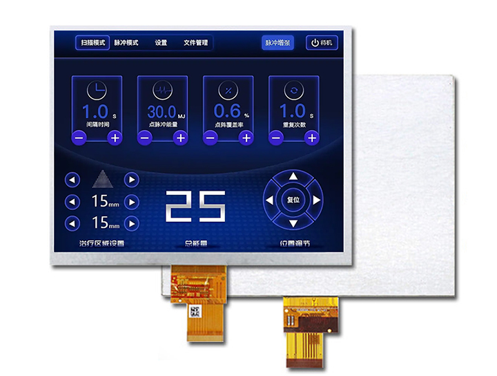 8寸液晶屏