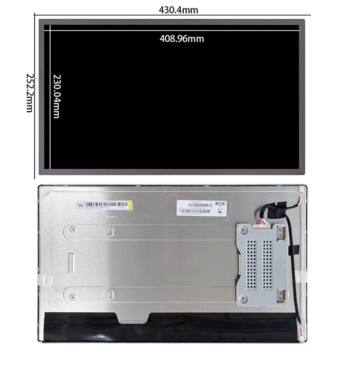 P1850UHF1MA00 友达18.5寸液晶显示屏