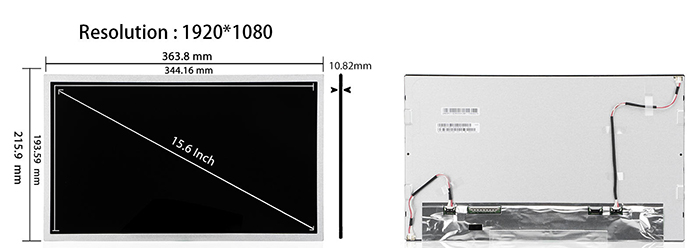 15.6寸高亮液晶屏