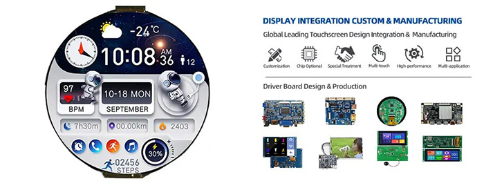 1.75寸圆形AM-OLED屏
