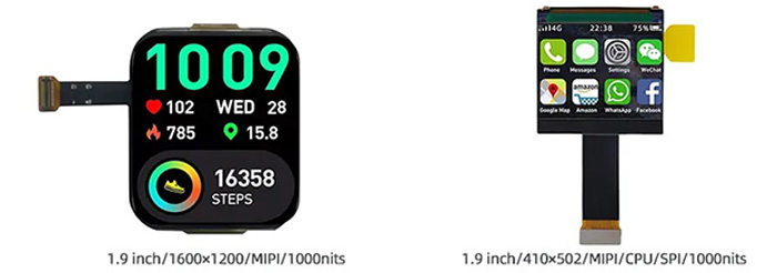 MIPI接口LCD显示屏 MIPI接口LCD显示屏