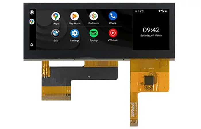 一款3.9英寸长条形TFT-LCD显示屏