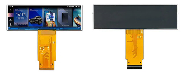 一款3.9英寸长条形TFT-LCD显示屏