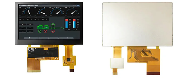 一款4.3英寸a-Si TFT-LCD工业级液晶显示模组显示屏