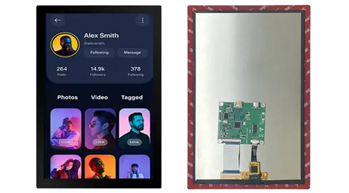 10.1寸竖屏电容屏