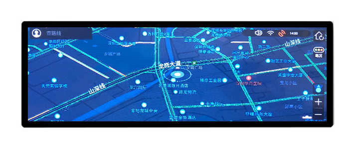 29.3寸户外1000高亮条形屏