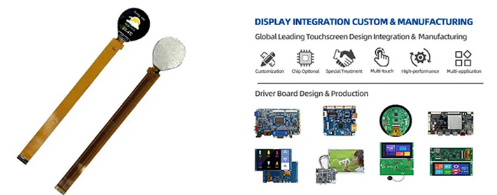 0.71寸圆形显示屏
