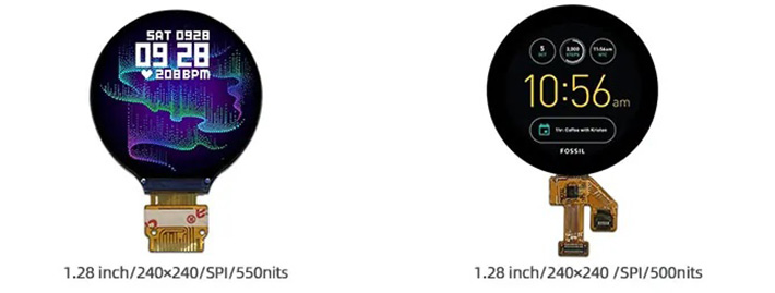更多1.28英寸圆形屏推荐