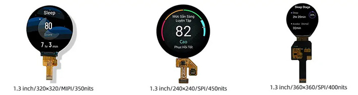 1.3 英寸圆形液晶显示屏
