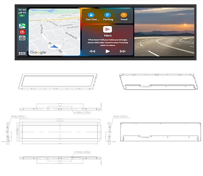 13.8英寸TFT LCD液晶屏